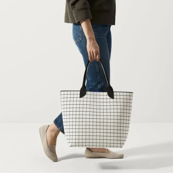 NWOT Rothy's Lightweight Tote Windowpane *Rare/Limited Collectors Edition